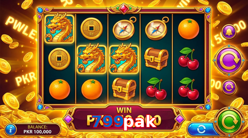 Main screen of 799Pak pg page for PK players