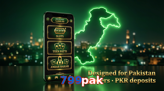 Main screen of 799Pak pk page for PK players